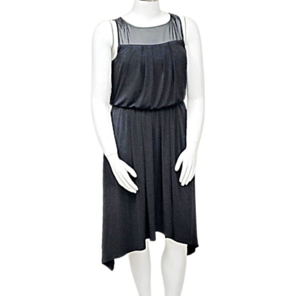 Vince Camuto Black Sleeveless Evening Dress - Picture 1 of 7